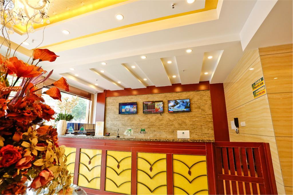 Greentree Inn Henan Xinyang Changan Road Business Hotel Xinyang (Henan) Esterno foto